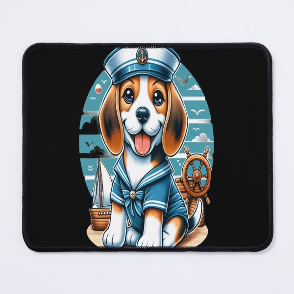 Item preview, The Adventurous Sailor Beagle designed and sold by TeslaSt0re.