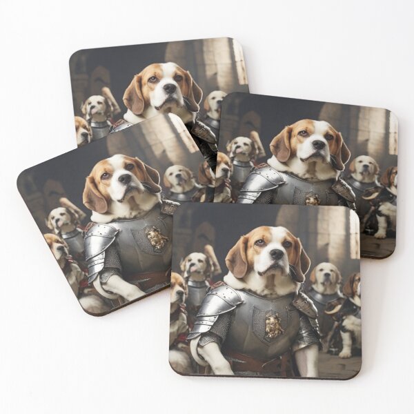 Item preview, Canine Knight Brigade designed and sold by NeatThingLover.