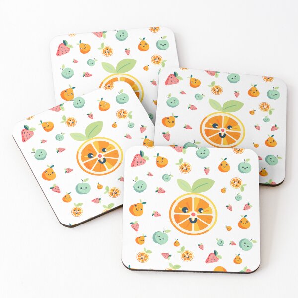 Item preview, Powerfull cheerful strawberry, pear, orange designed and sold by coyoteink.