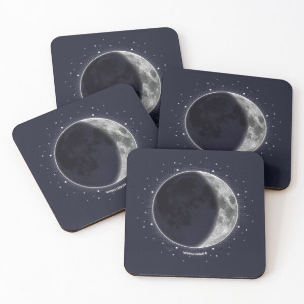 Item preview, Moon Phases - WAXING CRESCENT MOON designed and sold by sa9-art.