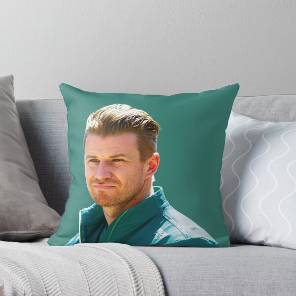 Item preview, Nico Hulkenberg F1 Driver in Aston Martin F1 Team Kit Kevin Magnussen  designed and sold by FormulaGTee1.