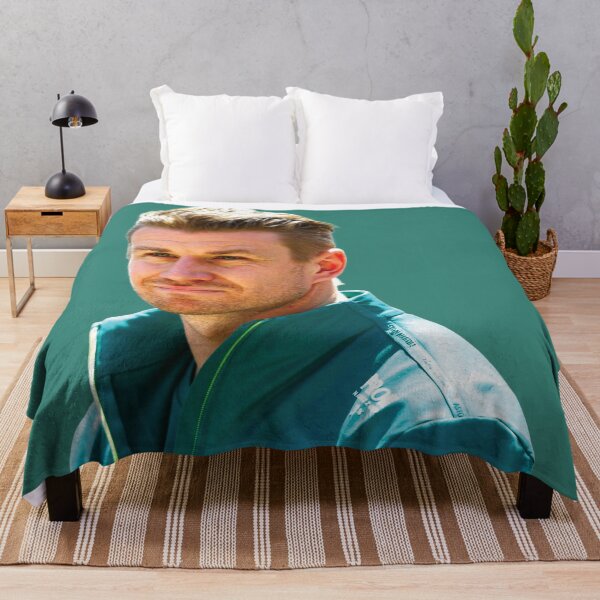 Item preview, Nico Hulkenberg F1 Driver in Aston Martin F1 Team Kit Kevin Magnussen  designed and sold by FormulaGTee1.