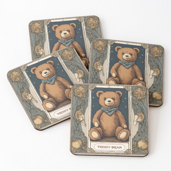 Artikelvorschau, Teddy Bear Tarot Card entworfen und verkauft von myfandombrain.