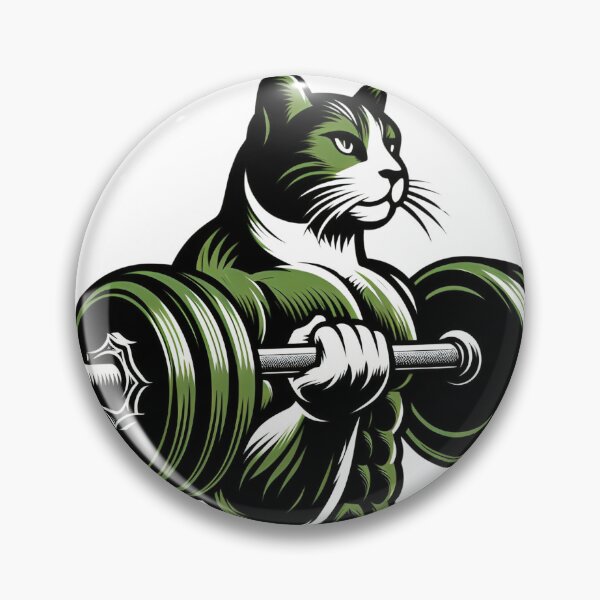 Item preview, Bodybuilding cat lover funny strong cat gift for cats Lover 2024 Cat's Lover Gift  designed and sold by SlocifieShop.