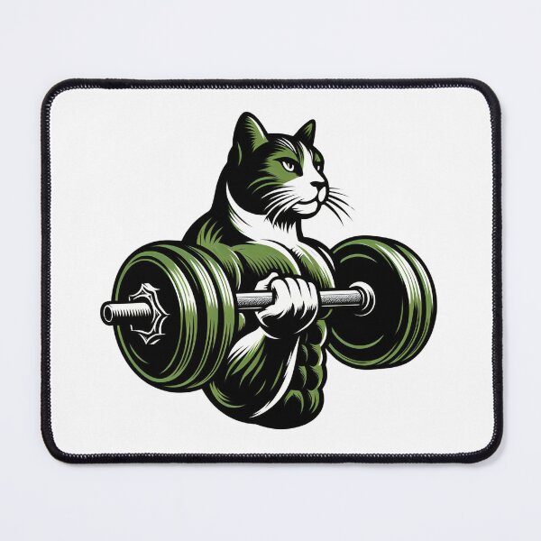 Item preview, Bodybuilding cat lover funny strong cat gift for cats Lover 2024 Cat's Lover Gift  designed and sold by SlocifieShop.