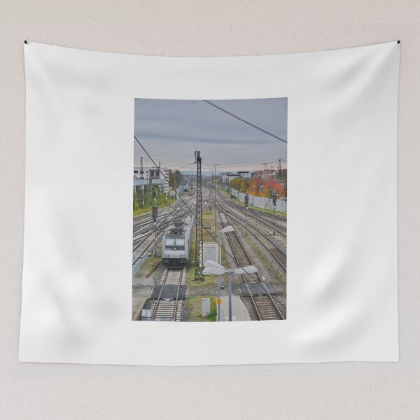 Item preview, Peace and quiet at the train station designed and sold by MichaelMauerer.