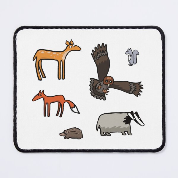 Item preview, British Forest Creatures Sticker Pack designed and sold by Nigh-designs.