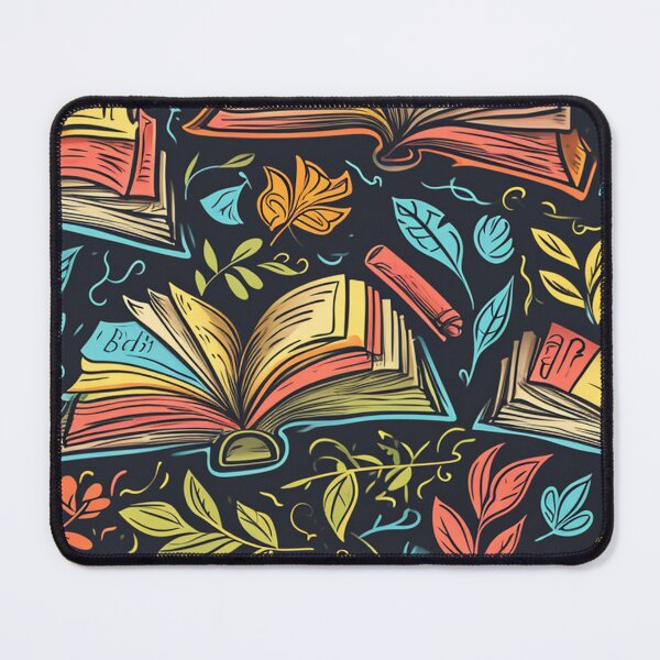 Item preview, Book Aesthetic, Abstract Doodle Books Pattern designed and sold by Desfix.