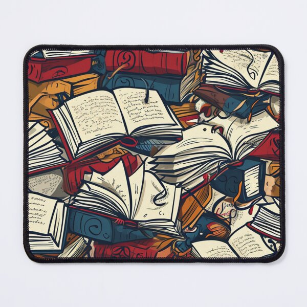 Item preview, Book Aesthetic, Abstract Doodle Books Pattern designed and sold by Desfix.