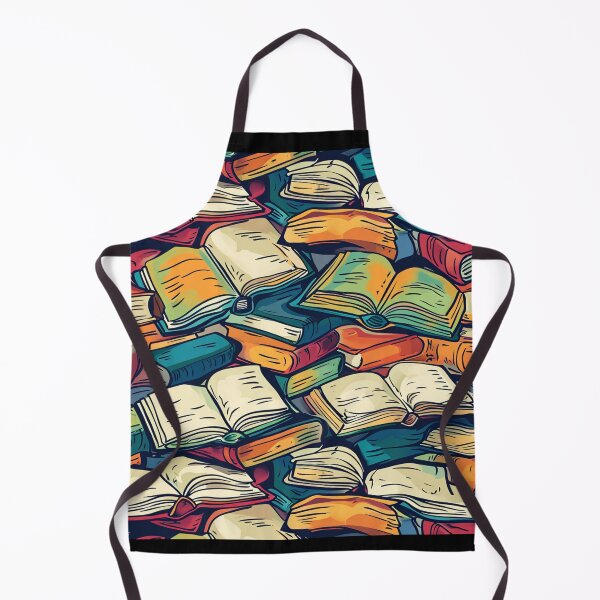 Item preview, Book Aesthetic, Abstract Doodle Books Pattern designed and sold by Desfix.