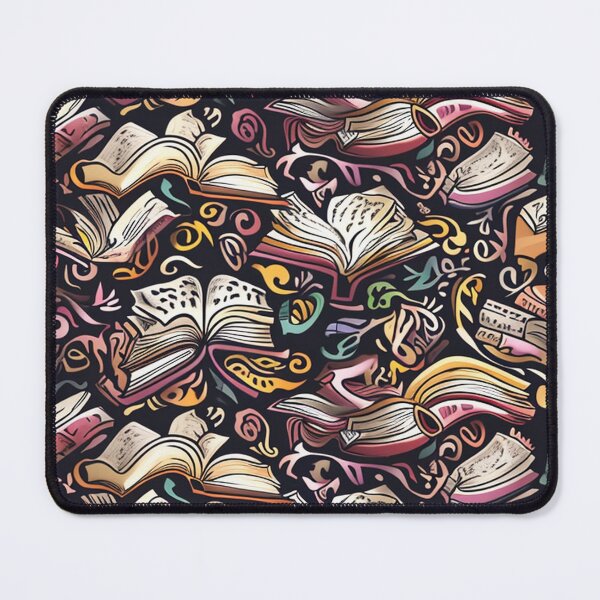 Item preview, Book Aesthetic, Abstract Doodle Books Pattern designed and sold by Desfix.