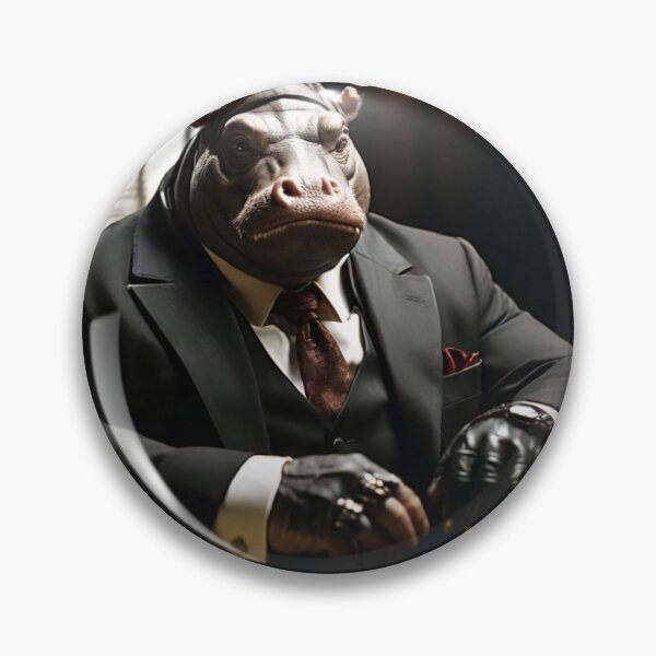 Item preview, Mafia Hippo Executive designed and sold by NeatThingLover.