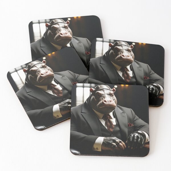 Item preview, Mafia Hippo Executive designed and sold by NeatThingLover.