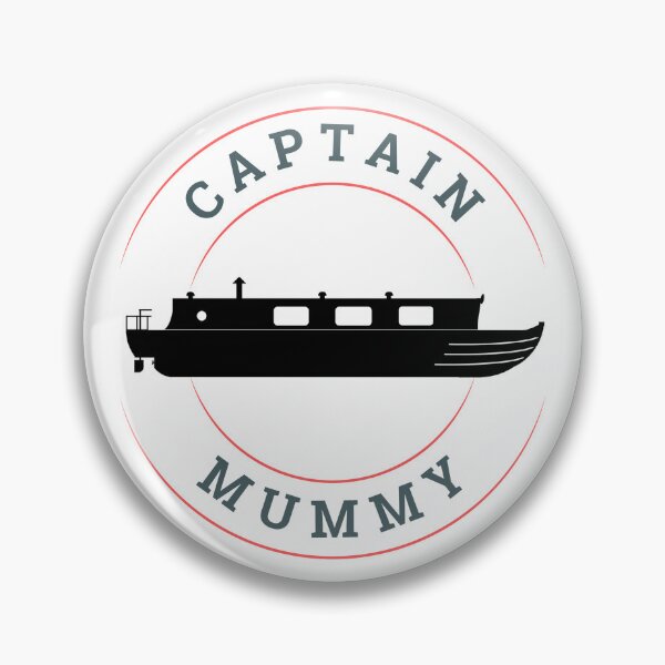 Item preview, Captain Mummy (blk-red) designed and sold by canal-arts.