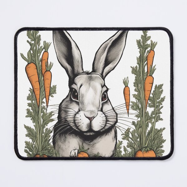Item preview, rabbit and carrots designed and sold by DarkHues.