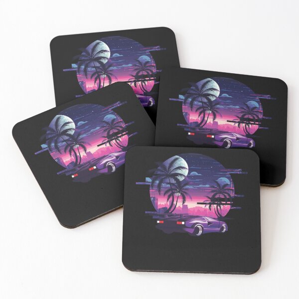 Item preview, Synthwave Retro Sunset Car Music 80s designed and sold by MooonTees.