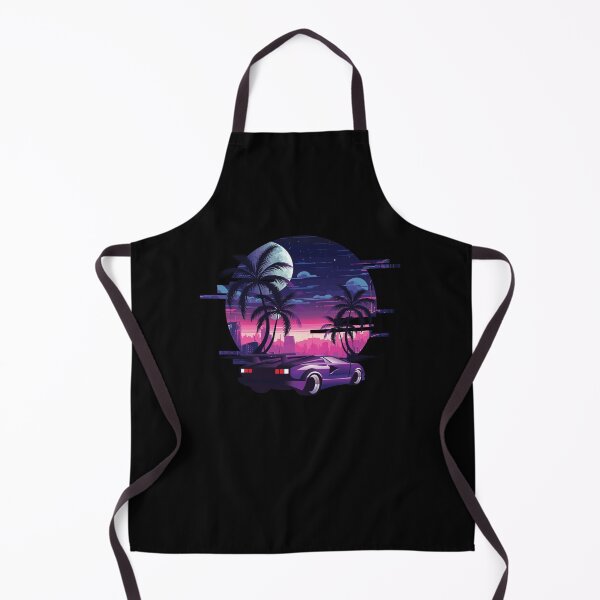 Item preview, Synthwave Retro Sunset Car Music 80s designed and sold by MooonTees.