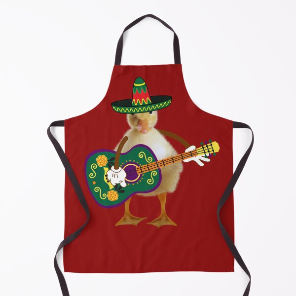 Item preview, Duck - Mariachi Guitar Player - Doodle Funny Art designed and sold by ReadytoWork.