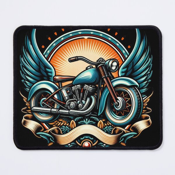 Item preview, Retro classic motorcycle designed and sold by ManikRaja.
