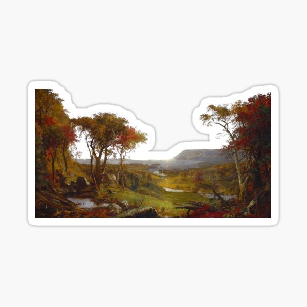 Item preview, Autumn - On the Hudson River - Jasper Francis Cropsey  designed and sold by TheGuestCat.