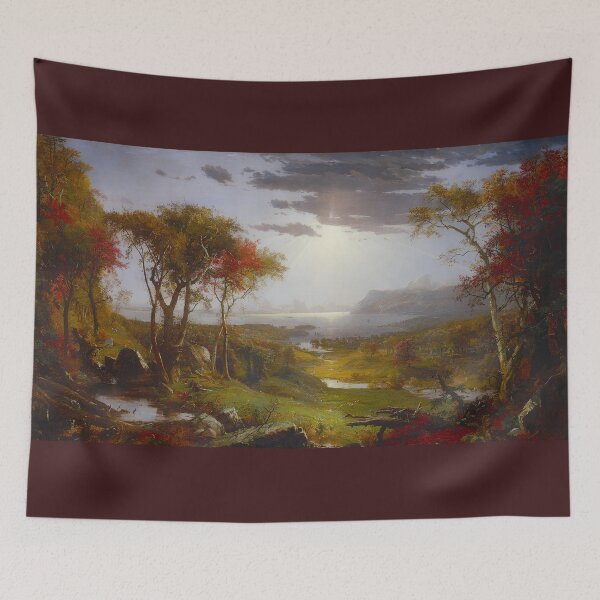Item preview, Autumn - On the Hudson River - Jasper Francis Cropsey  designed and sold by TheGuestCat.
