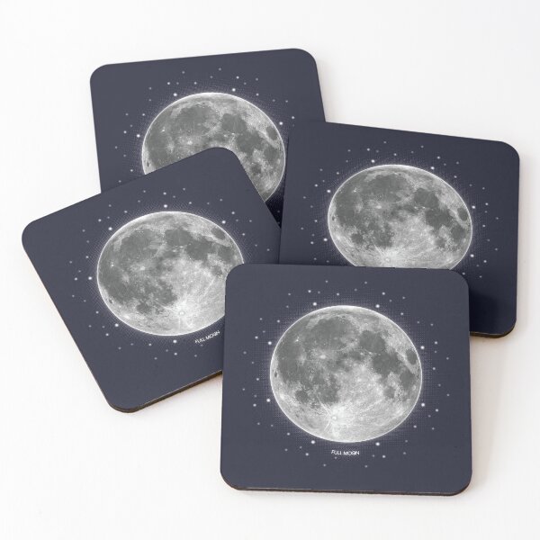Item preview, Moon Phases - Full Moon designed and sold by sa9-art.