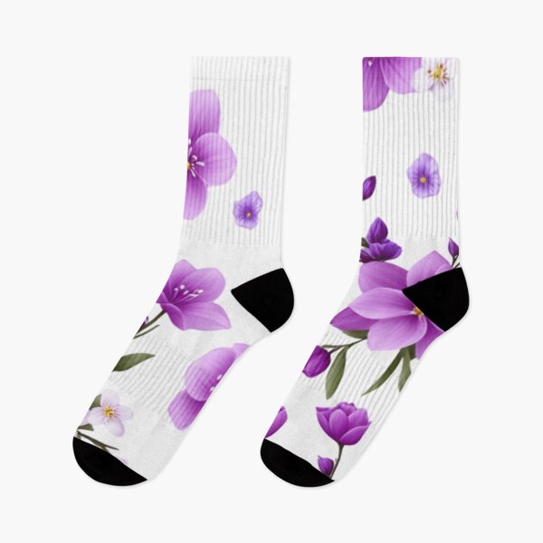 Item preview, Purple Floral Art designed and sold by Rell1970.