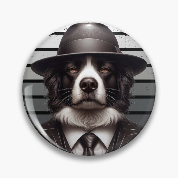 Item preview, Border Collie like a gangster designed and sold by arkora-pl.