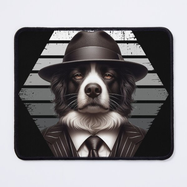 Item preview, Border Collie like a gangster designed and sold by arkora-pl.
