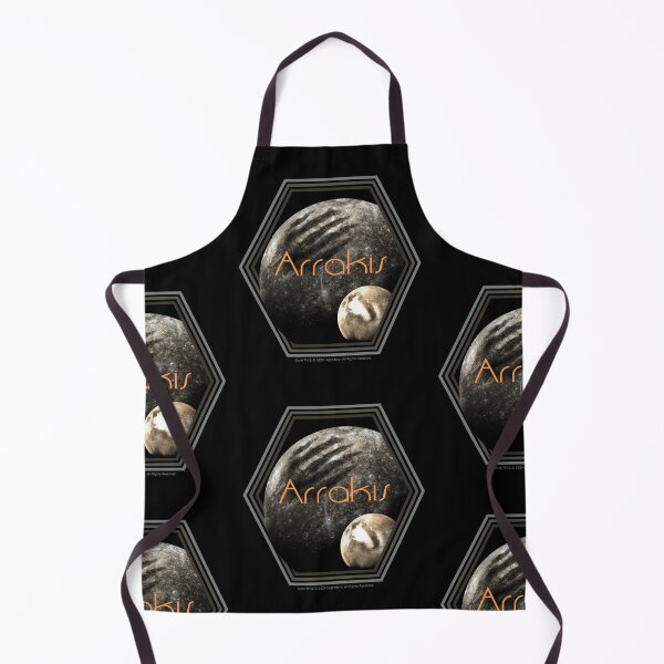 Item preview, DUNE. Arrakis, Dune, Desert Planet (black background) designed and sold by bekksa.