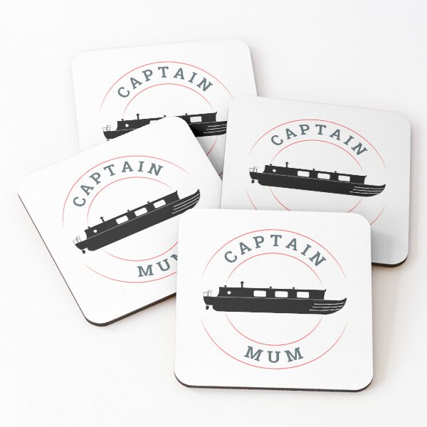 Item preview, Captain Mum (blk-red) designed and sold by canal-arts.