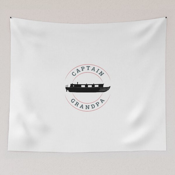Item preview, Captain Grandpa (blk-red) designed and sold by canal-arts.