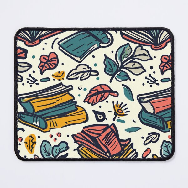 Item preview, Book Aesthetic, Abstract Doodle Books Pattern designed and sold by Desfix.