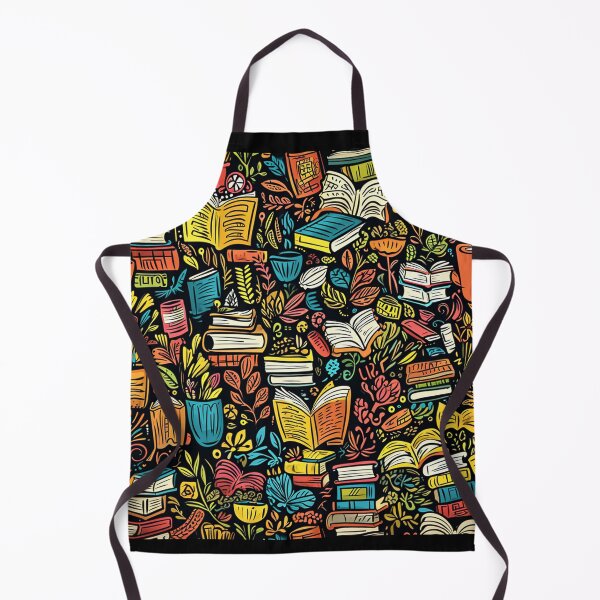 Item preview, Book Aesthetic, Abstract Doodle Books Pattern designed and sold by Desfix.