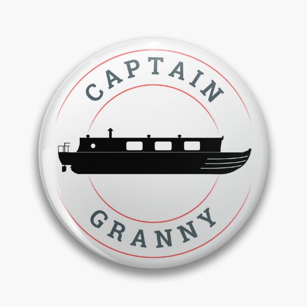 Item preview, Captain Granny (blk-red) designed and sold by canal-arts.