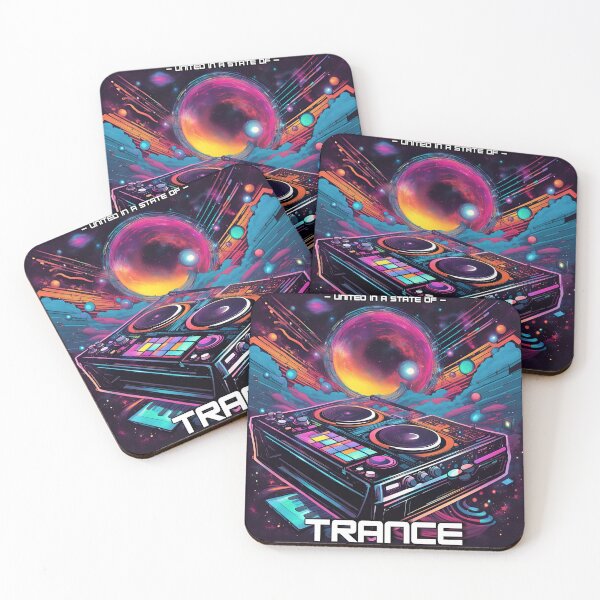 Item preview, United In a State of Trance - Trance Music, Festival, Rave Shirt designed and sold by 5lav.