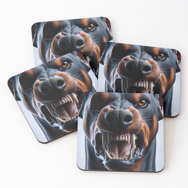 Item preview, 3D Doberman Pinscher with Menacing Teeth | A Fierce and Majestic Collection designed and sold by irek07.