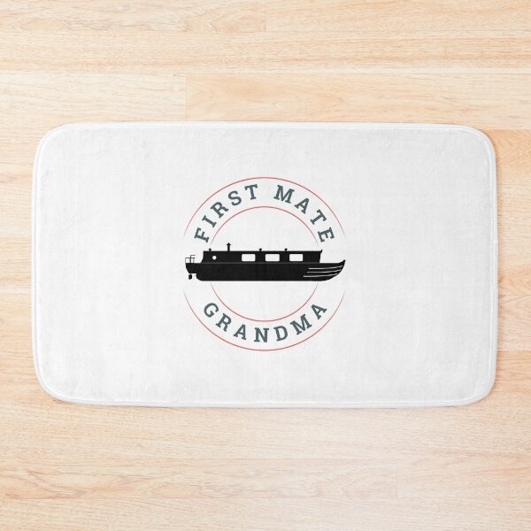Item preview, First Mate Grandma (blk-red) designed and sold by canal-arts.