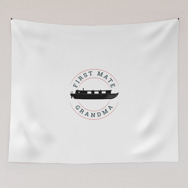 Item preview, First Mate Grandma (blk-red) designed and sold by canal-arts.