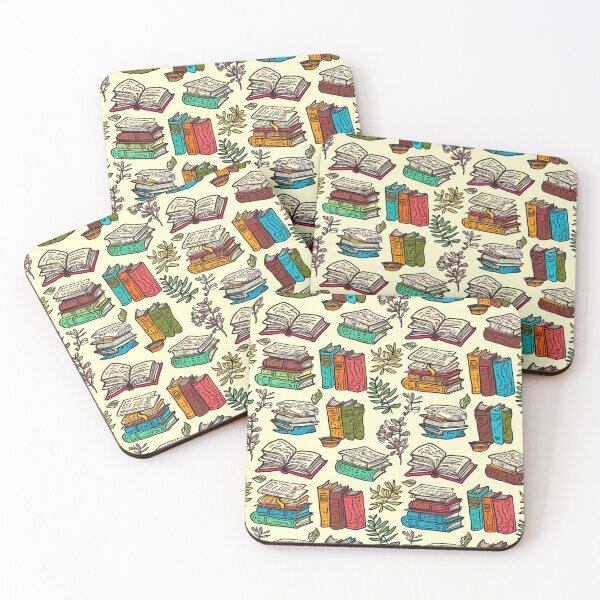 Item preview, Book Aesthetic, Abstract Doodle Books Pattern designed and sold by Desfix.