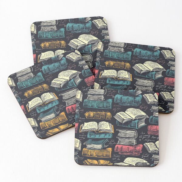 Item preview, Book Aesthetic, Abstract Doodle Books Pattern designed and sold by Desfix.