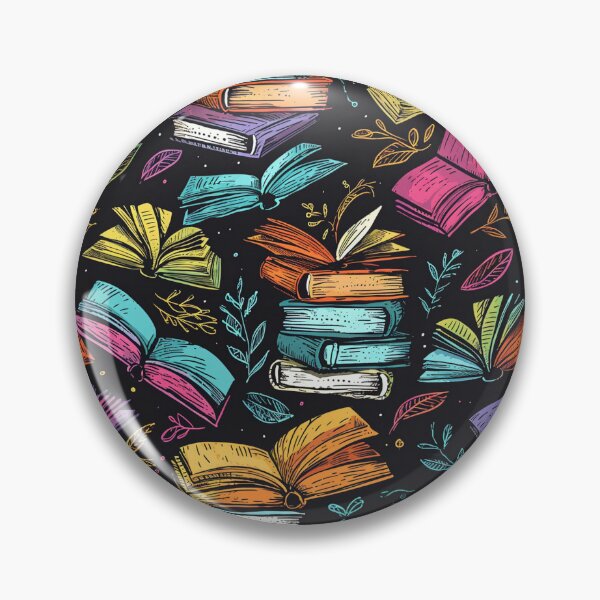 Item preview, Book Aesthetic, Abstract Doodle Books Pattern designed and sold by Desfix.