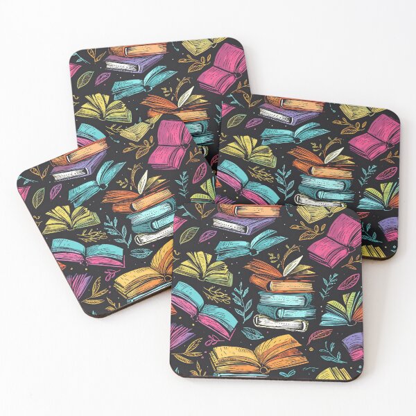 Item preview, Book Aesthetic, Abstract Doodle Books Pattern designed and sold by Desfix.