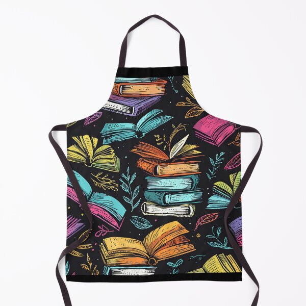 Item preview, Book Aesthetic, Abstract Doodle Books Pattern designed and sold by Desfix.