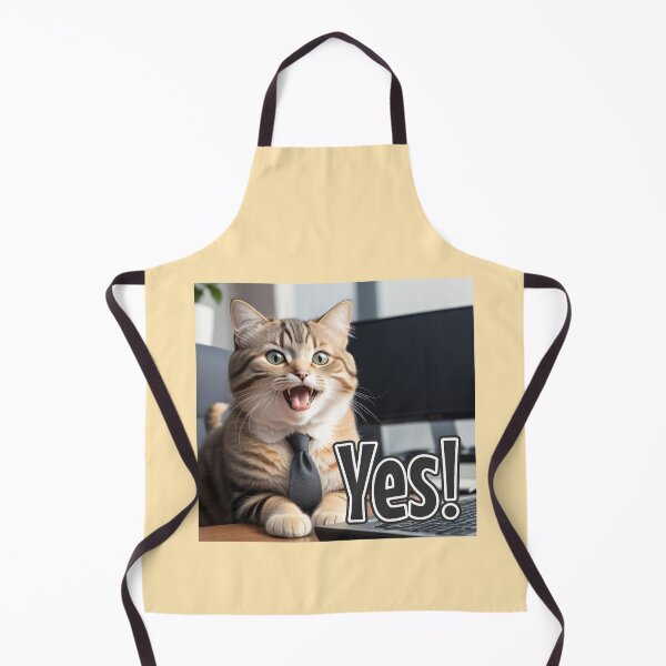 Item preview, AI-Generated Cat 02 "Yes" designed and sold by Cliff-Qi.