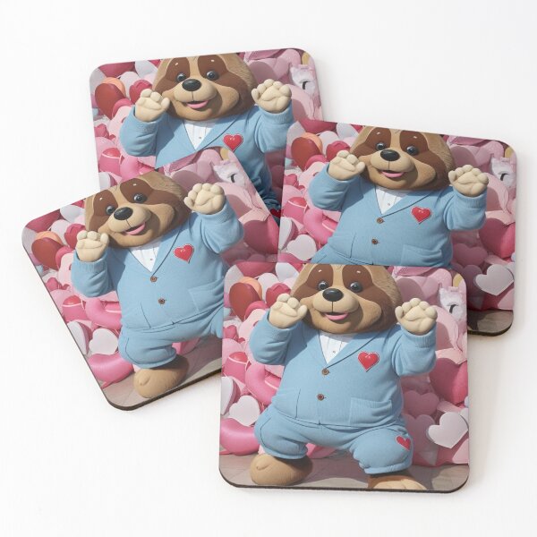 Item preview, Yogi Bear, Cartoon Valentine's Day with Artificial Intelligence Design Ultra Realistic designed and sold by HAYKA PRIME SHOP MARKET PLACE.