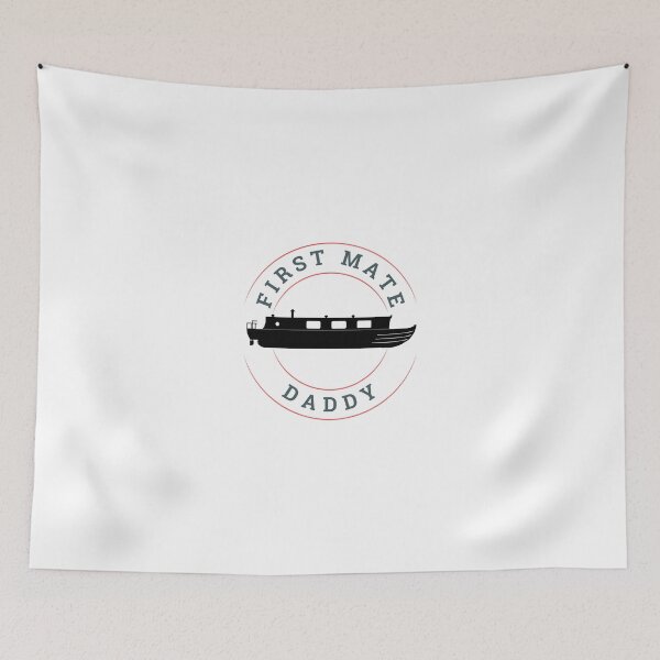 Item preview, First Mate Daddy (blk-red) designed and sold by canal-arts.