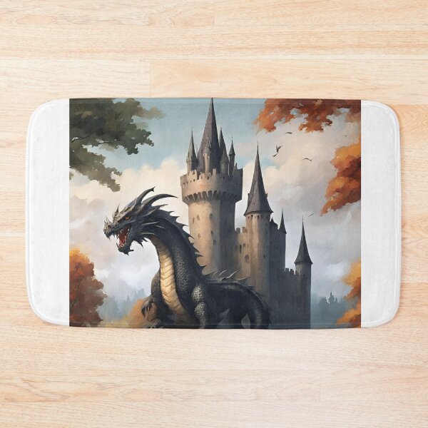 Item preview, gothic castle inhabited by a dragon designed and sold by LYDIA0304.