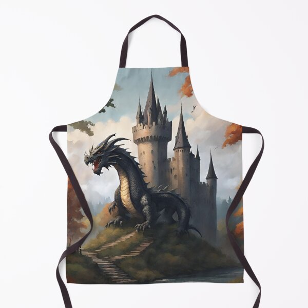 Item preview, gothic castle inhabited by a dragon designed and sold by LYDIA0304.