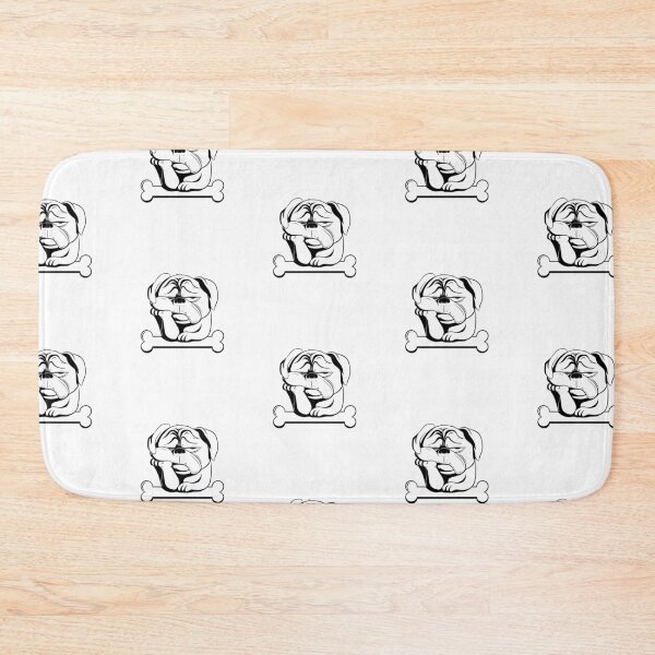 Item preview, bored pug designed and sold by KrustyKrafty.